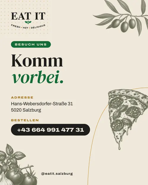 Komm vorbei: Hans-Webersdorfer-Straße 31, Salzburg